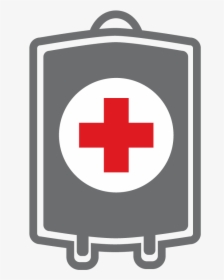 American Red Cross Logo Old - Blood Donor Blood Donation Icon, HD Png Download, Transparent PNG