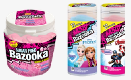 Sugar Free Bubble Gum - Bazooka Marvel Avengers Sugarfree, HD Png Download, Transparent PNG