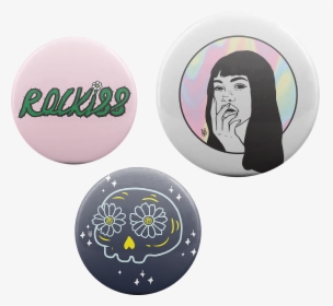 Rockiss Button Pins - Circle, HD Png Download, Transparent PNG