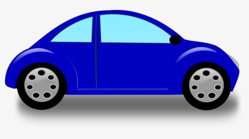Beetle Car Clipart Blue Clip Art At Clker Com Vector - Transparent Clip Art Car, HD Png Download, Transparent PNG