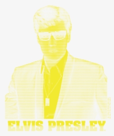 Elvis Presley Yellow Elvis Juniors T-shirt , Png Download - Gentleman, Transparent Png, Transparent PNG