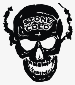 Stone Cold Skull Logo By Sofia Sawayn - Stone Cold Smoking Skull Logo, HD Png Download, Transparent PNG