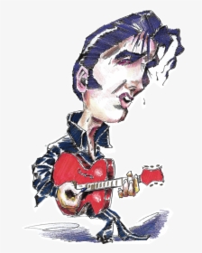 Colorful Elvis 4 - Illustration, HD Png Download, Transparent PNG