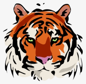 Transparent Tiger Head Png - Monroe Elementary School Riverside, Png Download, Transparent PNG
