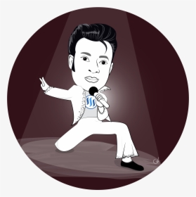 Mbj Elvis - Cartoon, HD Png Download, Transparent PNG