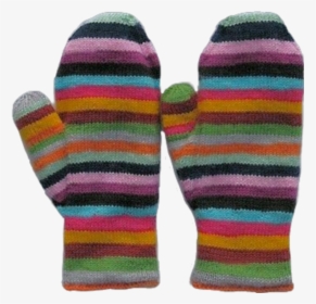 #mittens #png #knitted #stripped #gloves #winter #aesthetic, Transparent Png, Transparent PNG