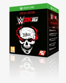 Wwe 2k16 Xb1 Game Se Box 3d Eng - Wwe 2k16 Collector's Edition, HD Png Download, Transparent PNG