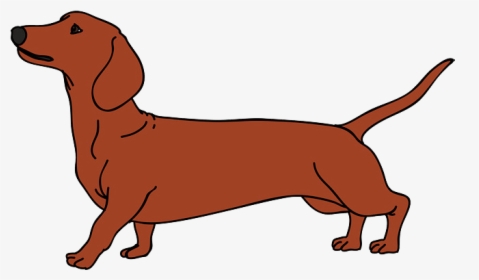 Dachshund Vector Graphics Dog Breed Puppy Illustration - Dachshund Vector Png, Transparent Png, Transparent PNG