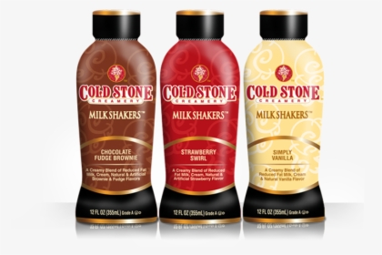 Cold Stone Milk Shakers - Cold Stone Milkshakers, HD Png Download, Transparent PNG