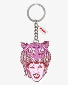 Tiger Head Keychain - Keychain, HD Png Download, Transparent PNG