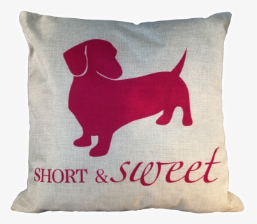Dachshund Cushion Cover, HD Png Download, Transparent PNG