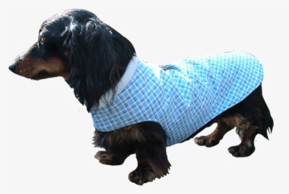 Collarless Designer Fabric Cuddler Dog Coat - Dachshund, HD Png Download, Transparent PNG