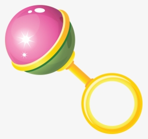 Toy Baby Rattle Clip Art - Toy For Baby Clipart, HD Png Download, Transparent PNG