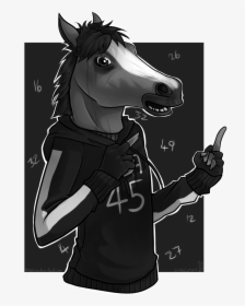 Cry Of Fear, Horse Mask, Crying, Fingers, - Cry Of Fear Art, HD Png Download, Transparent PNG