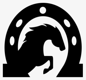 Horse Head Inside A Horseshoe - Horse Decals For Cups, HD Png Download, Transparent PNG