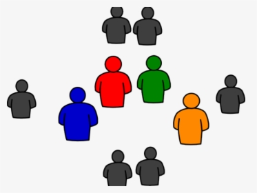 Powerpoint People Cliparts - Group Of People Clipart, HD Png Download, Transparent PNG