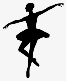 Ballet Dancer Silhouette Transparent, HD Png Download, Transparent PNG
