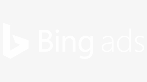 Transparent Bing Ads Logo Png - Bing Ads White Logo, Png Download, Transparent PNG