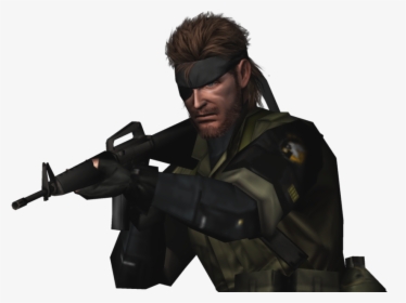 Transparent Metal Gear Png - Big Boss Metal Gear Render, Png Download, Transparent PNG