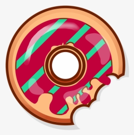 Donut, Sweets, Baking, Food, Tasty, Bun, Yummy, Icon - Doughnut, HD Png Download, Transparent PNG