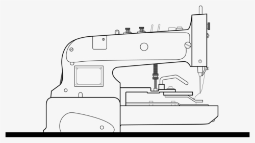 Sewing Drawing Machine - Technical Drawing, HD Png Download, Transparent PNG