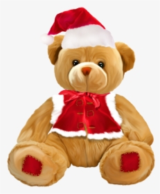 Thumb Image - Christmas Teddy Bear Png, Transparent Png, Transparent PNG