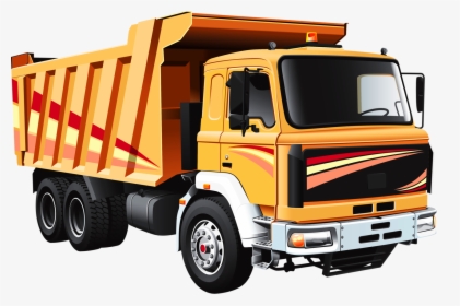 Dump Truck Vector Graphics Car Clip Art - Kinds Of Transportation Clip Art Truck, HD Png Download, Transparent PNG