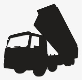 Heavy Machinery Excavator Architectural Engineering - Silhouette Dump Truck Png, Transparent Png, Transparent PNG