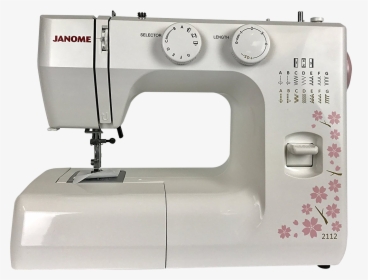 Save 50% Janome 2112 Cherry Blossom Easy To Use Sewing - Transparent Background Sewing Machine Png, Png Download, Transparent PNG