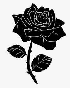 Black Rose Clip Art, HD Png Download, Transparent PNG