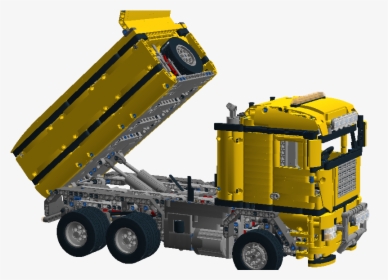 Dump Truck Instruction Model - Trailer Truck, HD Png Download, Transparent PNG