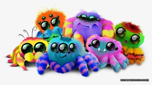 Pile Of Yellie Spiders - Stuffed Toy, HD Png Download, Transparent PNG