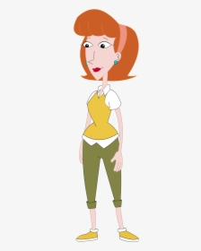 Linda Flynn Fletcher Pinterest - Mom From Phineas And Ferb, HD Png Download, Transparent PNG