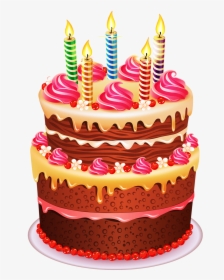 Page 2 Birthday Cake Vector Png - Happy Birthday Cake Png, Transparent Png, Transparent PNG