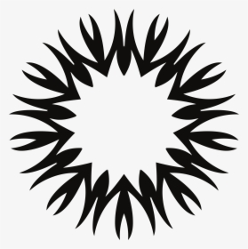 Black Sun Clip Arts - Black Sun Graphic Png, Transparent Png, Transparent PNG