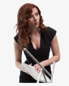 Black Widow The Avengers Actor Film Shoulder - Natalie Rushman, HD Png Download, Transparent PNG