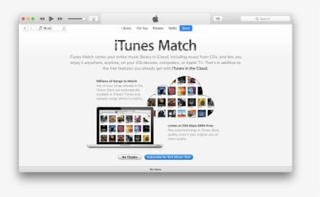 Subscribe To Itunes Match - Itunes Match, HD Png Download, Transparent PNG