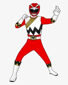 Red Power Ranger Clipart 4 » Clipart Station - Red Power Ranger Cartoon, HD Png Download, Transparent PNG