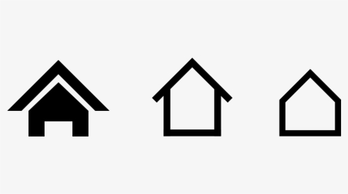 The Evolution Of The Home Icon On Amazon Kindle - Home Icon Minimal Png, Transparent Png, Transparent PNG