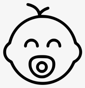 Baby Face Avatar Happy Family - Baby Icon Png Free, Transparent Png, Transparent PNG