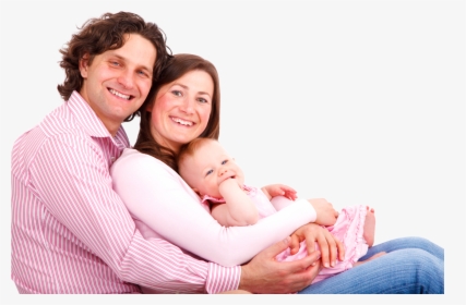 Happy Couple And Baby, HD Png Download, Transparent PNG