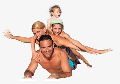Happy Family On Vacation Png , Png Download - Vacations Family Png, Transparent Png, Transparent PNG