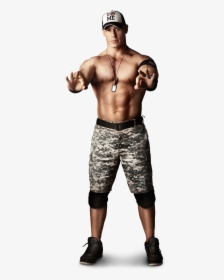 John Cena Pro Wrestling - John Cena Whole Body, HD Png Download, Transparent PNG
