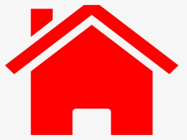 Transparent Big Red X Png - Red House Clipart, Png Download, Transparent PNG