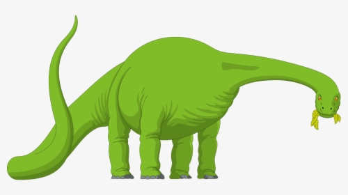 Cartoon Long Neck Dinosaur, HD Png Download, Transparent PNG