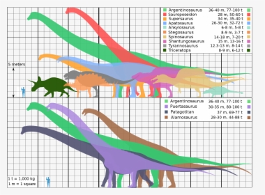 Dinosaur Size Comparison Biggest, HD Png Download , Transparent Png ...