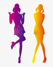 Fashion Silhouette Illustration - Woman In Heels Silhouette, HD Png Download, Transparent PNG