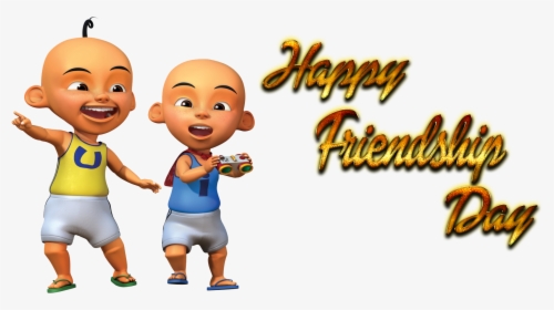 Friendship Day Transparent Background - Logo Upin Dan Ipin, HD Png Download, Transparent PNG