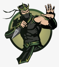 Ninja Man Kunai - Shadow Fight 2 Ninjas, HD Png Download, Transparent PNG
