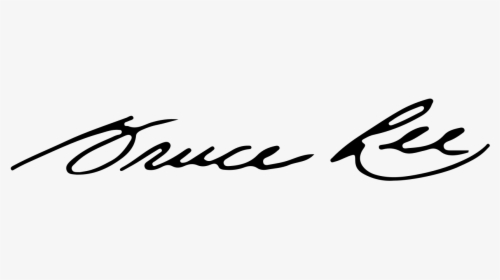 Bruce Lee Signature, HD Png Download, Transparent PNG